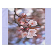 Nappe Cluster de fleurs de cerisier avec un rose et un b (Devant (Horizontal))
