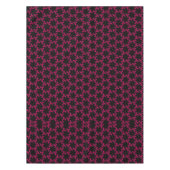 Nappe Cluster de fleurs rose et noire (Devant)