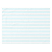 Nappe Coastal Boho Soft Blue Pastel Stripes Pattern (Devant (Horizontal))