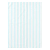 Nappe Coastal Boho Soft Blue Pastel Stripes Pattern (Devant)