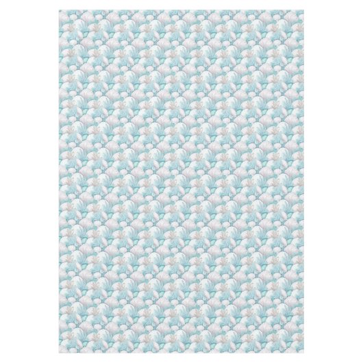 Nappe Coastal Seashell & Coral Motif#3 ID1009 (Devant)