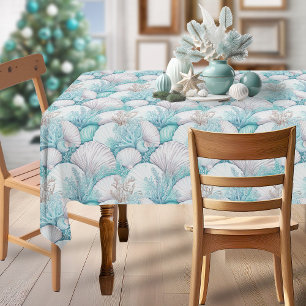 Nappe Coastal Seashell & Coral Motif#3 ID1009