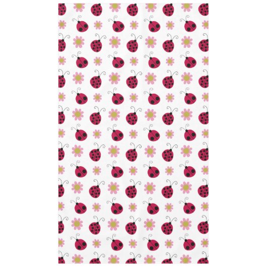 Nappe Coccinelles et fleurs (Devant)
