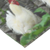 Nappe Cockerels blancs (Angle)