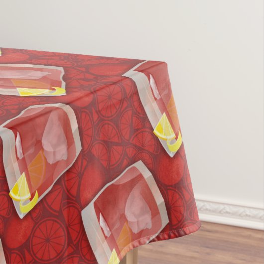 Nappe cocktail Americano (In Situ)