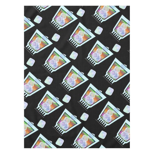 NAPPE COCKTAIL - OLD-FASHIONED - ROCHES EN VERRE (Devant)