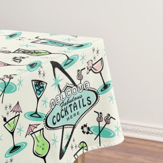 Nappe Cocktails rétro atomiques (In Situ)