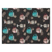 Nappe Cocoa marshmallows chocolat chaud bonbons hiver (Devant (Horizontal))