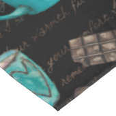 Nappe Cocoa marshmallows chocolat chaud bonbons hiver (Angle)