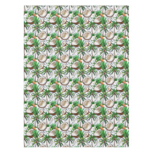 Nappe Cocotier Palm Tree Tropical Motif Design