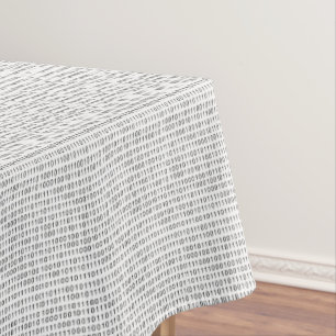 Nappe Code binaire bandes blanches noires