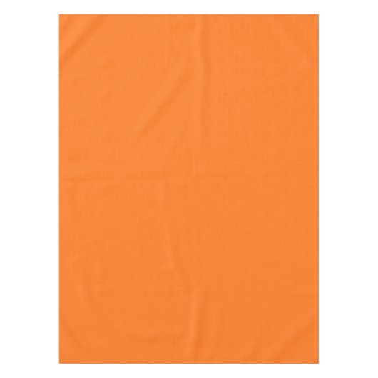 Nappe Code hexadécimal citrouille FF7518 (Devant)