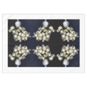 Nappe Cœur blanc en noir (Devant (Horizontal))