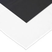 Nappe Cœur blanc en noir (Angle)