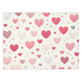 Nappe Coeur coloré de la Saint Valentin (Devant (Horizontal))
