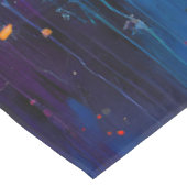 Nappe Cœur d'amour moderne abstrait coloré (Angle)