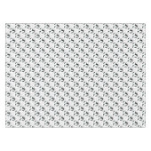 Nappe Cœur de Papillon Sur Fond Blanc (Devant (Horizontal))