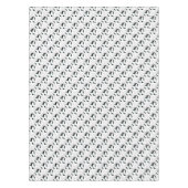Nappe Cœur de Papillon Sur Fond Blanc (Devant)