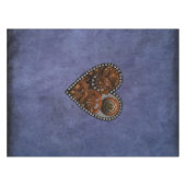 Nappe Coeur grunge d'horloges et de vitesses de (Devant (Horizontal))