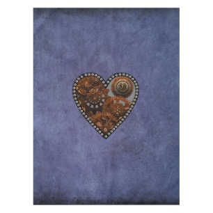 Nappe Coeur grunge d'horloges et de vitesses de