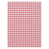 Nappe Coeurs Abstraits modernes - Rouge et Blanc (Devant)