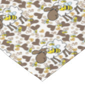 Nappe Coeurs Brown Mouton Bumblebee (Angle)