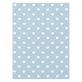 Nappe Coeurs d'amour bleu (Devant)