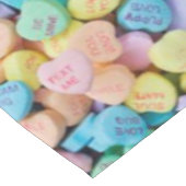 Nappe Coeurs de conversation de la sucrerie de Valentine (Angle)