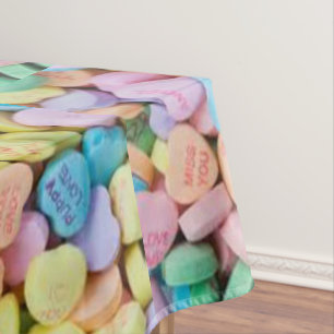Nappe Coeurs de conversation de la sucrerie de Valentine