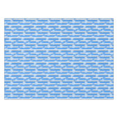 Nappe Cœurs de la Saint-Valentin sur fond rayé (Devant (Horizontal))
