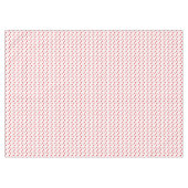 Nappe Coeurs de passion rouge brillant, motif romantique (Devant (Horizontal))