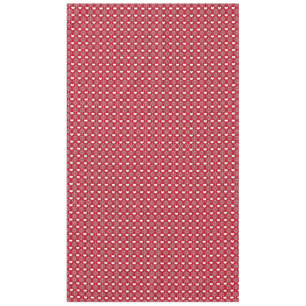 Nappe Cœurs élégants rouges et blancs à motif damassé