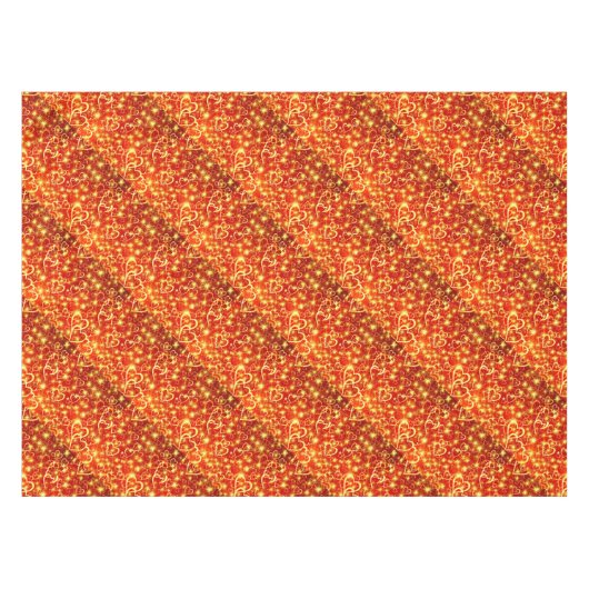 Nappe Coeurs en feu (Devant (Horizontal))