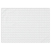 Nappe Coeurs gris brillant mignon motif romantique (Devant (Horizontal))