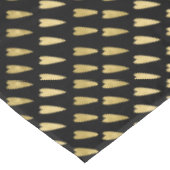 Nappe Coeurs noir et or (Angle)