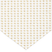 Nappe Coeurs parties scintillant or (Angle)