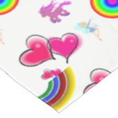 Nappe Coeurs roses (Angle)