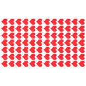 Nappe Coeurs rouges (Devant (Horizontal))