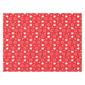Nappe Coeurs stylisés motif 4 (Devant (Horizontal))