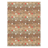 Nappe Coeurs stylisés motif 9 (Devant)