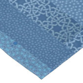 Nappe Collage arabe islamique de motif de l'Islam bleu (Angle)