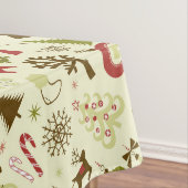 Nappe Collage de Noël rétro (In Situ)