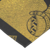 Nappe Collage égyptien d'hiéroglyphes et de symboles (Angle)