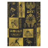 Nappe Collage égyptien d'hiéroglyphes et de symboles (Devant)