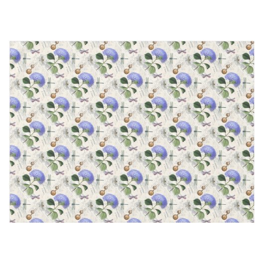 Nappe Collage Hydrangea (Devant (Horizontal))