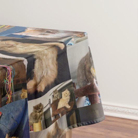 Nappe Collage photo de chaton, Tissu de table (In Situ)