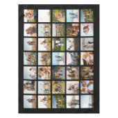 Nappe Collage photo moderne 35 (Devant)