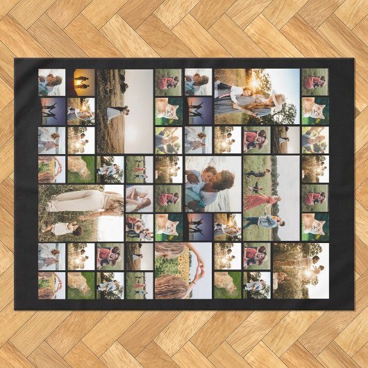 Nappe Collage photo personnalisé simple