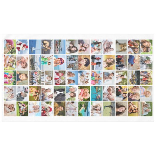 Nappe Collage photo simple 60 (Devant (Horizontal))