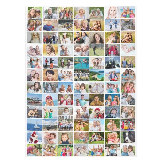 Nappe Collage photo simple 84 (Devant)